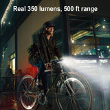 Luz Linterna LED 350 Lúmenes 4 Pasos Recargable USB - Gadgets y Tecnología en Fralugio México — imagen 2 de 4