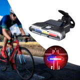 Luz Trasera Bici Efecto Patrulla USB Solar - Gadgets y Tecnología en Fralugio México — imagen 3 de 5