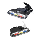 Luz Trasera Bici Efecto Patrulla USB Solar - Gadgets y Tecnología en Fralugio México — imagen 1 de 5