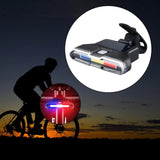 Luz Trasera Bici Efecto Patrulla USB Solar - Gadgets y Tecnología en Fralugio México — imagen 2 de 5