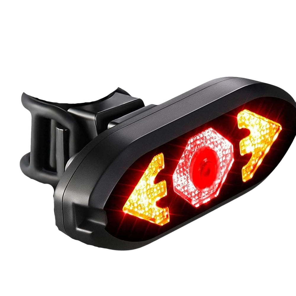 Luz Trasera con Intermitentes 5 Pasos para Bicicleta - Gadgets y Tecnología en Fralugio México
