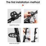 Luz Trasera con Intermitentes 5 Pasos para Bicicleta - Gadgets y Tecnología en Fralugio México — imagen 3 de 8