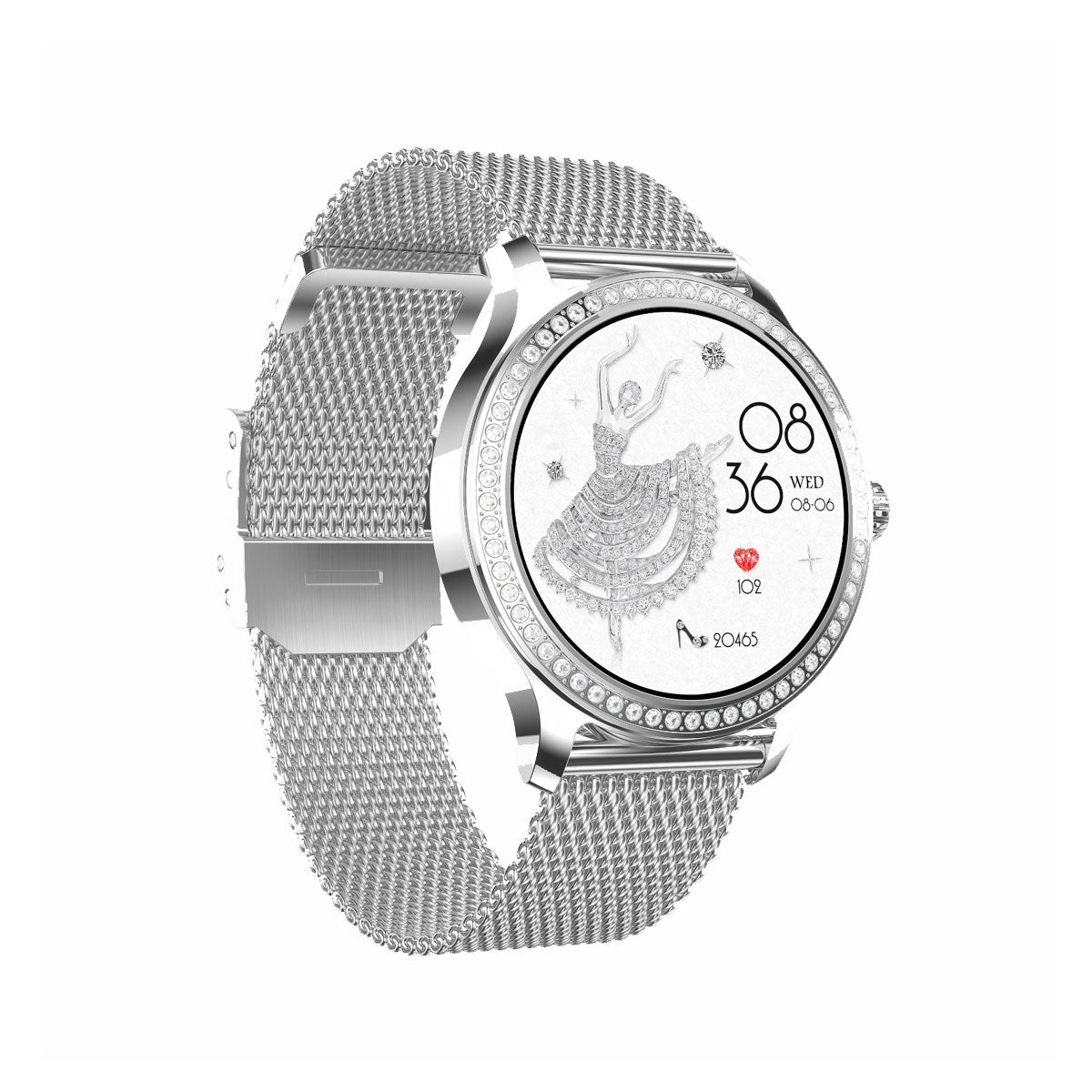 Reloj Inteligente Smartwatch Fralugio Lw105 Para Dama Deluxe
