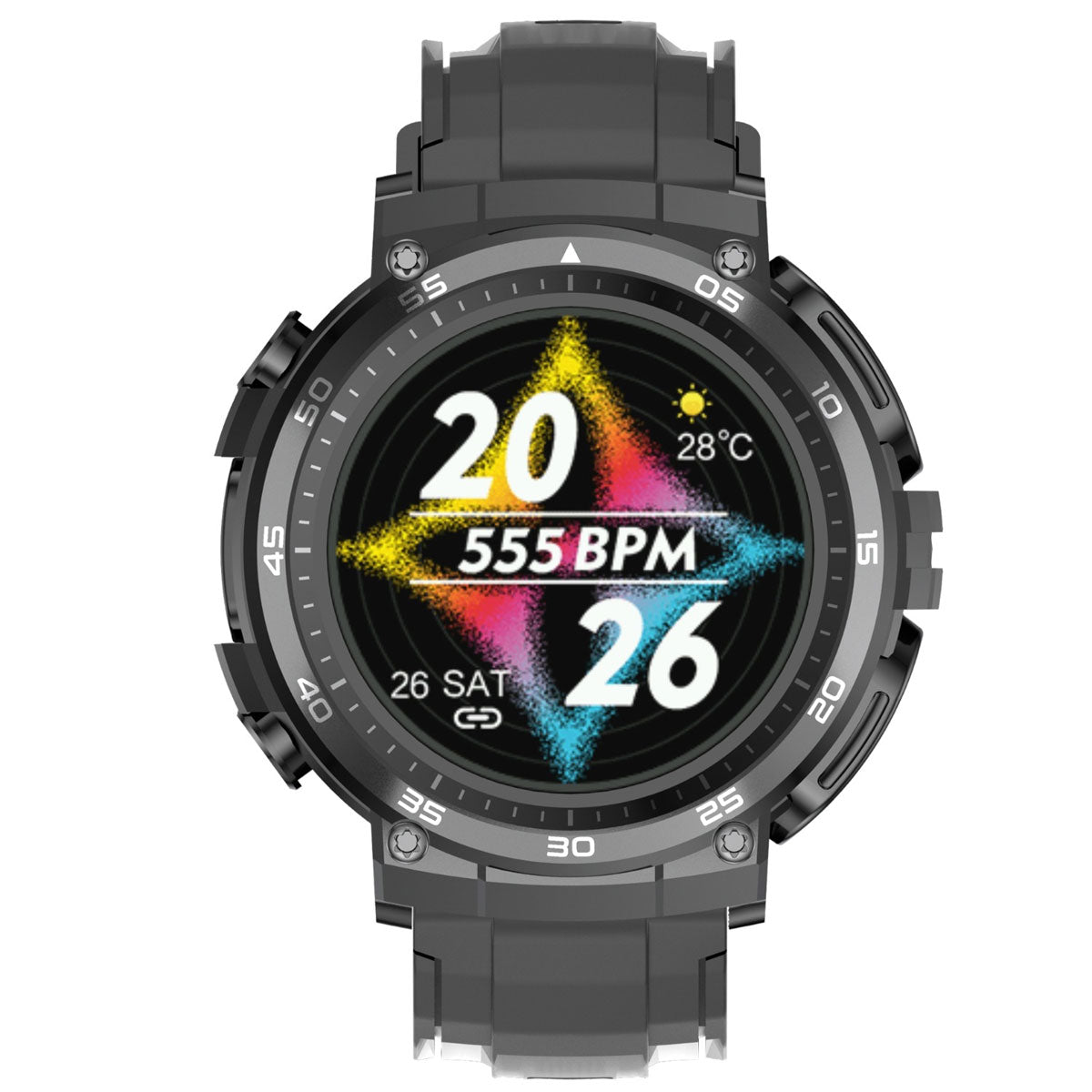 Smartwatch Reloj 3 En 1 M68 Fralugio Mp3 90mb Audífonos Tws