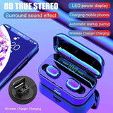 Manos Libres Audifonos Bluetooth 5.0 G6s Fralugio Originales Tws