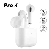 Manos Libres Audifonos Bluetooth 5.0 Pro 4 Fralugio Tws Original Control Táctil