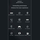Manos Libres Bluetooth Audífonos Fralugio F9 cd True Wireless