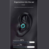Manos Libres Bluetooth Audífonos Fralugio F9 cd True Wireless
