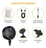 Mini Cámara espía  Wifi Recargable 1080p HD Visión Nocturna