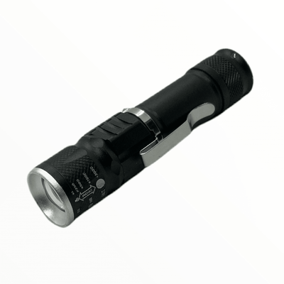 Mini Lámpara Táctica USB 1200 Lúmenes con Clip - Gadgets y Tecnología en Fralugio México