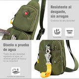Mochila Antirrobo Militar Pechera Táctica Cangurera - Gadgets y Tecnología en Fralugio México — imagen 4 de 7