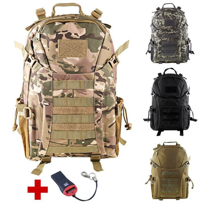 Mochila de Asalto Táctica 40 Litros con Sistema Molle - Gadgets y Tecnología en Fralugio México