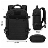 Mochila Táctica 15L Corte Láser Asa Paracord - Gadgets y Tecnología en Fralugio México — imagen 4 de 6