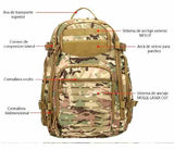Mochila Táctica Militar 45L Alta Resistencia Escolar - Gadgets y Tecnología en Fralugio México — imagen 2 de 10