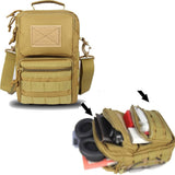Mochila Táctica Militar Cruzada Campismo y Ciclismo - Gadgets y Tecnología en Fralugio México — imagen 5 de 5