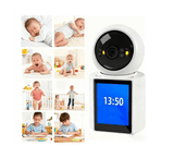 Monitor De Bebé Wifi Hd De 1080p Con Visión Nocturna Y Audio