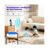 Monitor De Bebé Wifi Hd De 1080p Con Visión Nocturna Y Audio