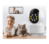 Monitor De Bebé Wifi Hd De 1080p Con Visión Nocturna Y Audio