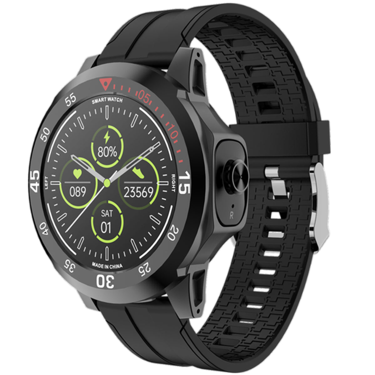 Fralugio Smartwatch Reloj Con Audífonos Tws N16 Exp A 64gb