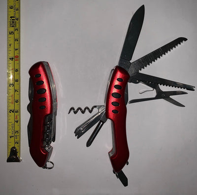 Navaja 11 en 1 con Aro Llavero - Gadgets y Tecnología en Fralugio México