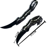 Navaja Karambit Plegable con Anillo - Gadgets y Tecnología en Fralugio México — imagen 3 de 3