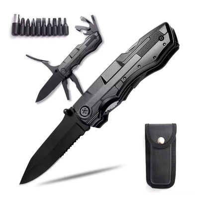 Navaja Multitool 17 en 1 EDC con Pinzas y Funda - Gadgets y Tecnología en Fralugio México