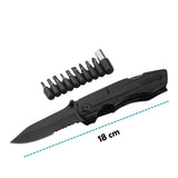 Navaja Multitool 17 en 1 EDC con Pinzas y Funda - Gadgets y Tecnología en Fralugio México — imagen 2 de 6