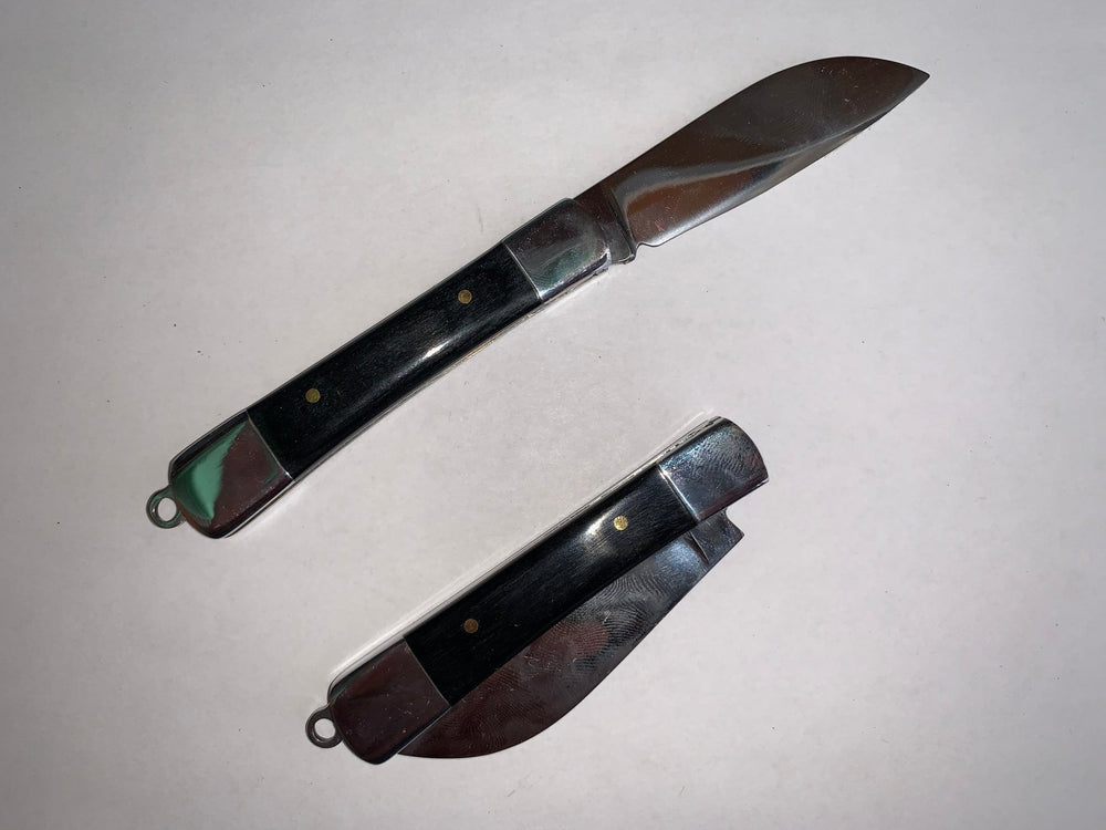 Navaja Plegable con Mango de Mica y Madera - Gadgets y Tecnología en Fralugio México