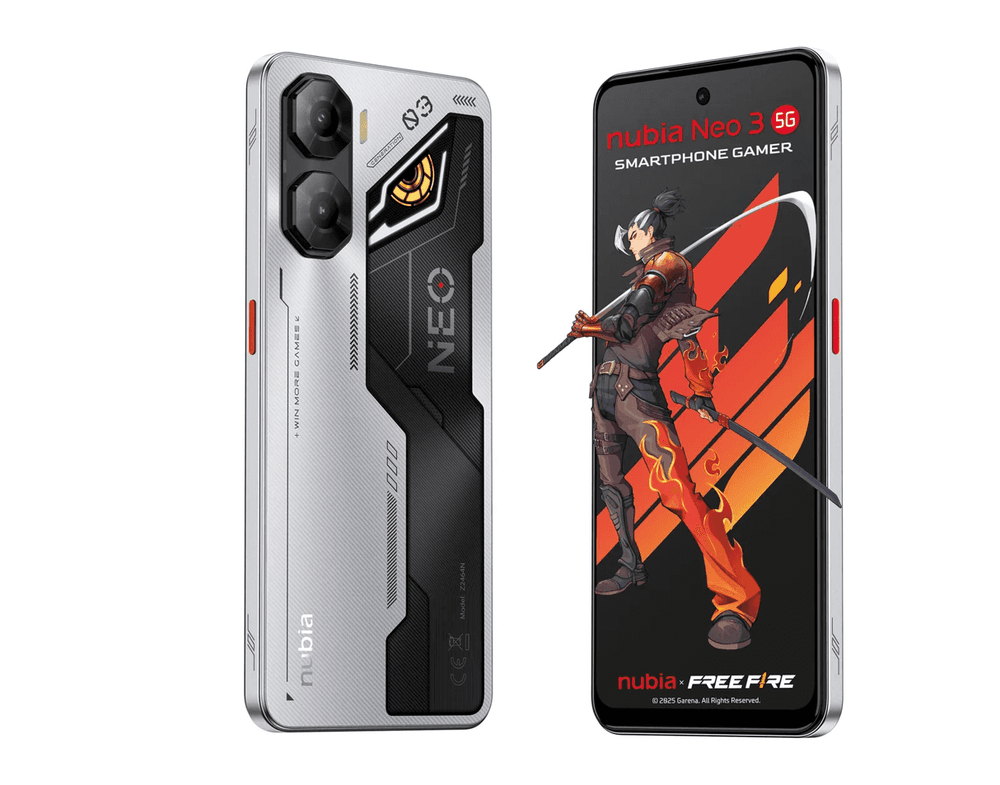 Nubia Neo 3 5g Gaming 256 Gb, 20 Gb(8 Gb + 12 Gb Dinamica) Plateado