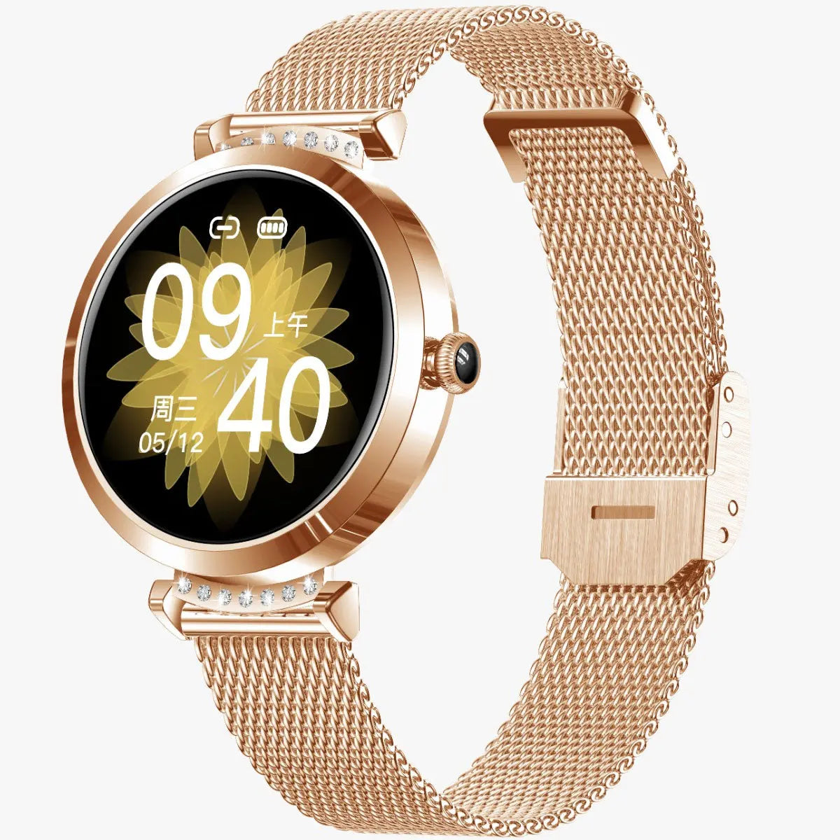 Reloj Inteligente Smartwatch Ny22 Fralugio De Dama Bp Spo2 Fralugio