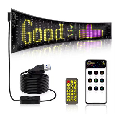 Panel LED Flexible Programable con Control por App - Gadgets y Tecnología en Fralugio México