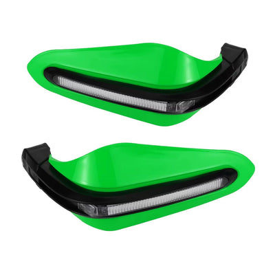 Paramanos con Tira LED Integrada Tipo Racing para Moto - Gadgets y Tecnología en Fralugio México