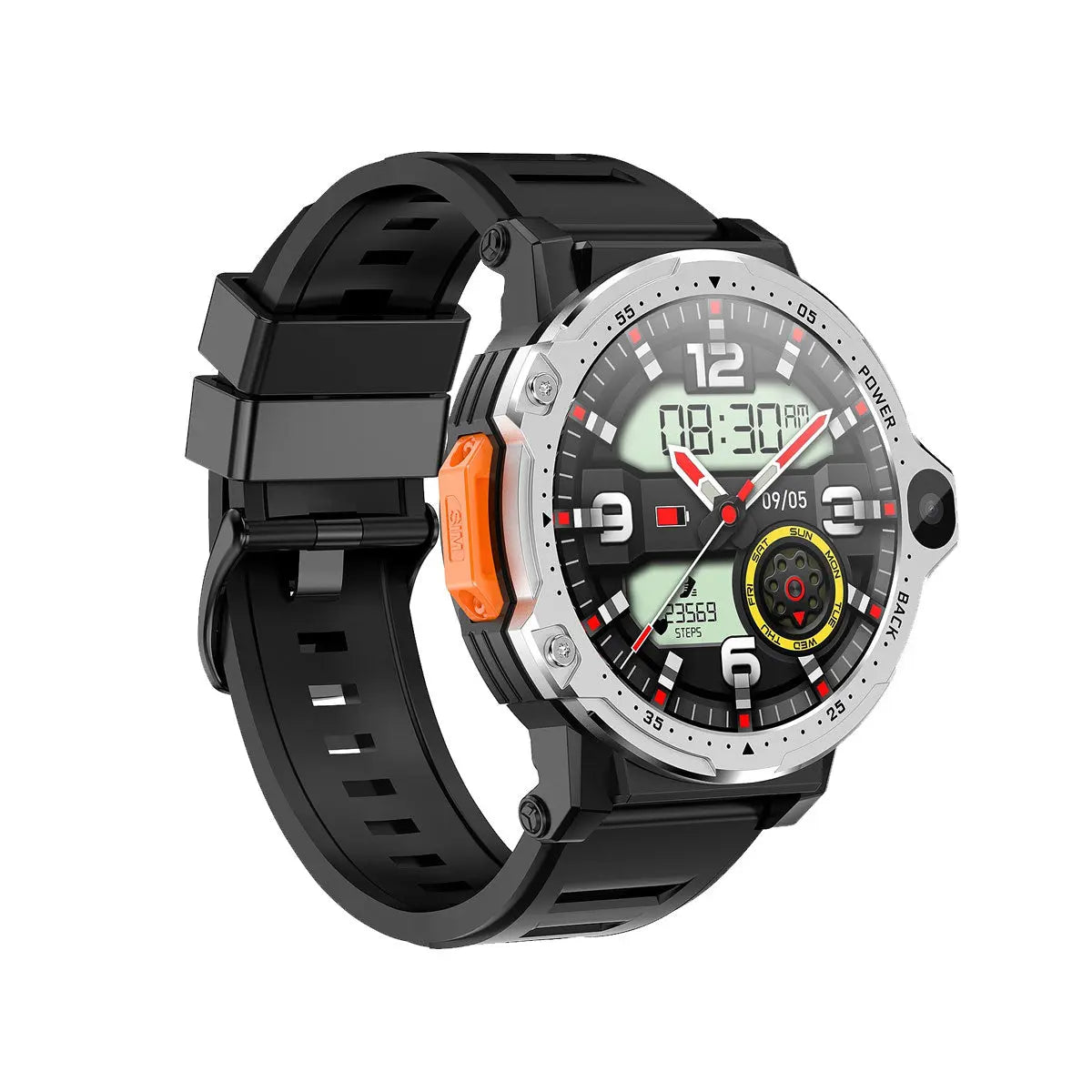 Reloj Inteligente Smartwatch Pg999 4 Cores 2 Cámaras Android 8.1 Wifi 4g Fralugio