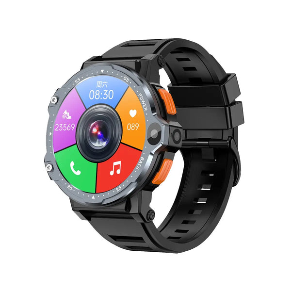 Reloj Inteligente Smartwatch Pg999 4 Cores 2 Cámaras Android 8.1 Wifi 4g Fralugio