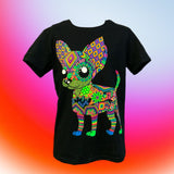 Playera Efecto Neón 100% Algodón Motivos Mexicanos - Gadgets y Tecnología en Fralugio México — imagen 2 de 6