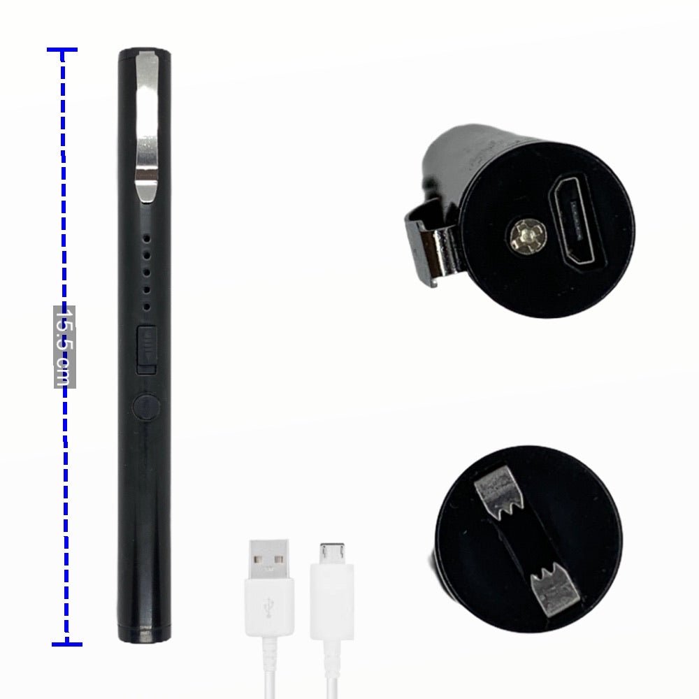 Pluma Taser Ultraportátil con Clip y Carga USB T1903 - Gadgets y Tecnología en Fralugio México