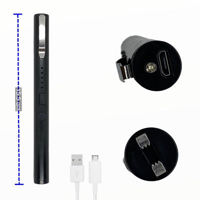 Pluma Taser Ultraportátil con Clip y Carga USB T1903 - Gadgets y Tecnología en Fralugio México