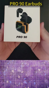 Audifonos Bluetooth Manos Libres Pro 90 TWS Fralugio Wireless HD — video 3 de 10