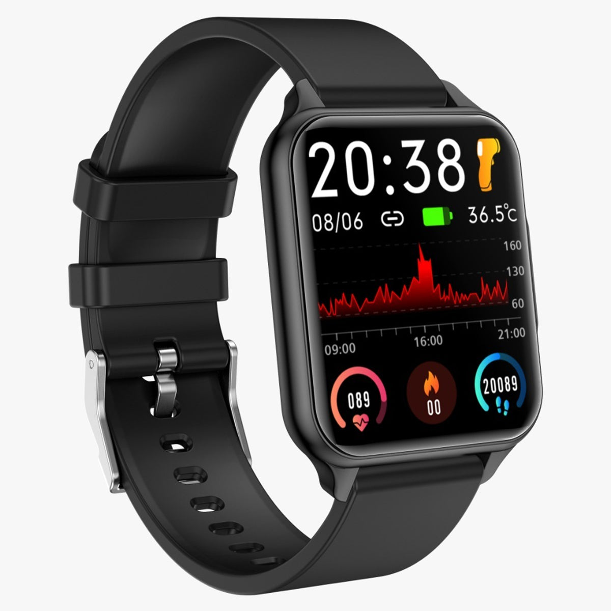 Fralugio Smart Watch Reloj Inteligente Q26 Pro Full Touch Hd