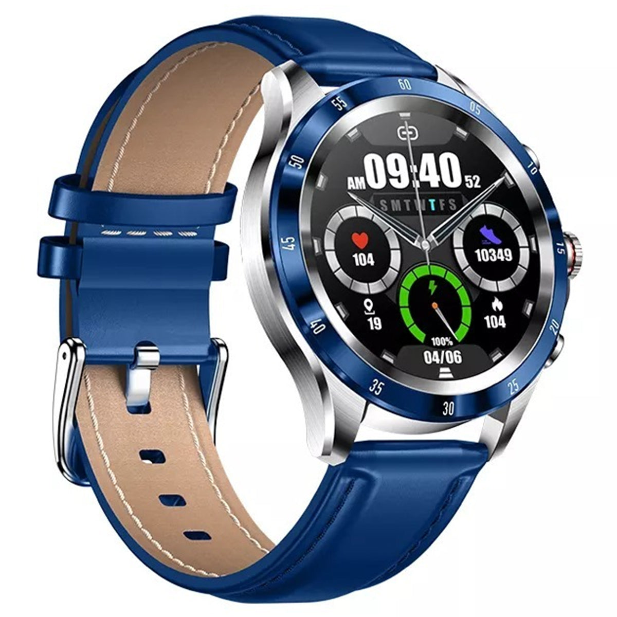 Smartwatch Reloj Inteligente Fralugio Qm022 De Lujo Full Hd