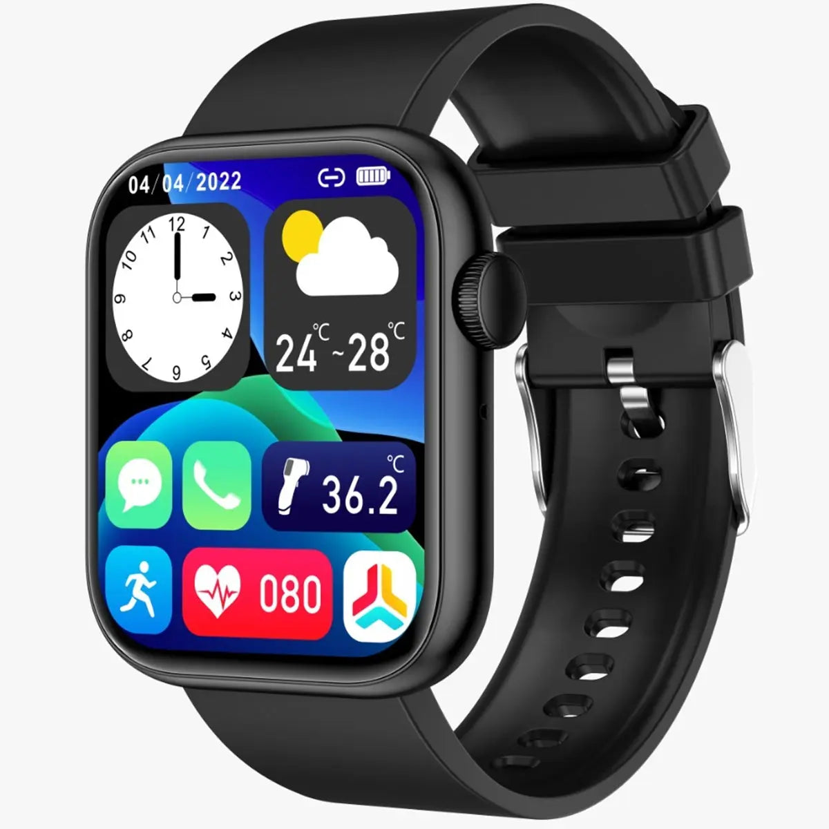 Reloj Inteligente Smart Watch Qx7 Fralugio Full Touch Hd Ips