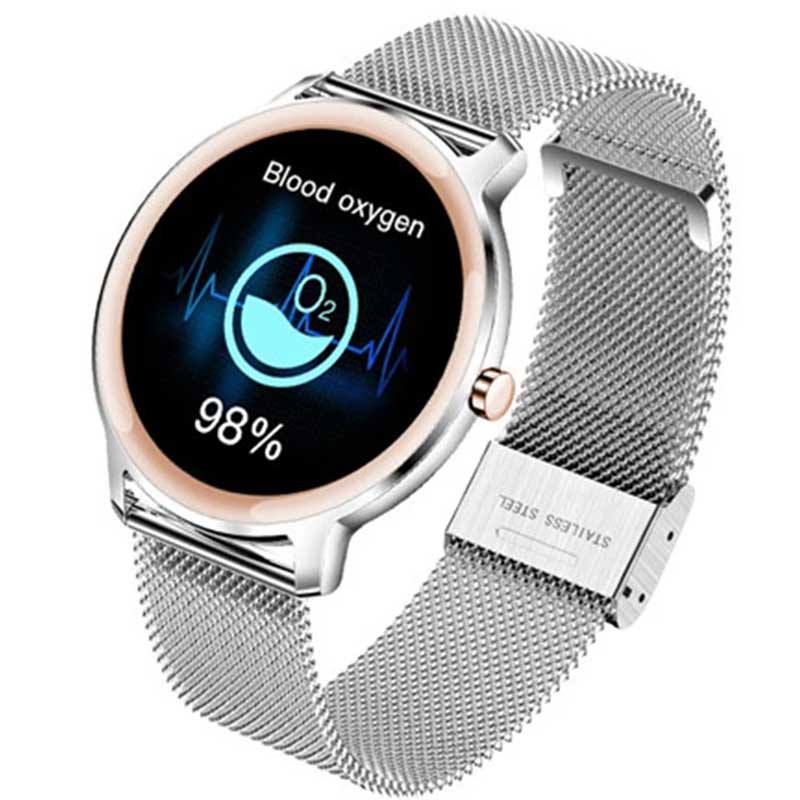 Smart Watch Reloj Unisex Full Touch R18 Pro De Lujo Y Metal