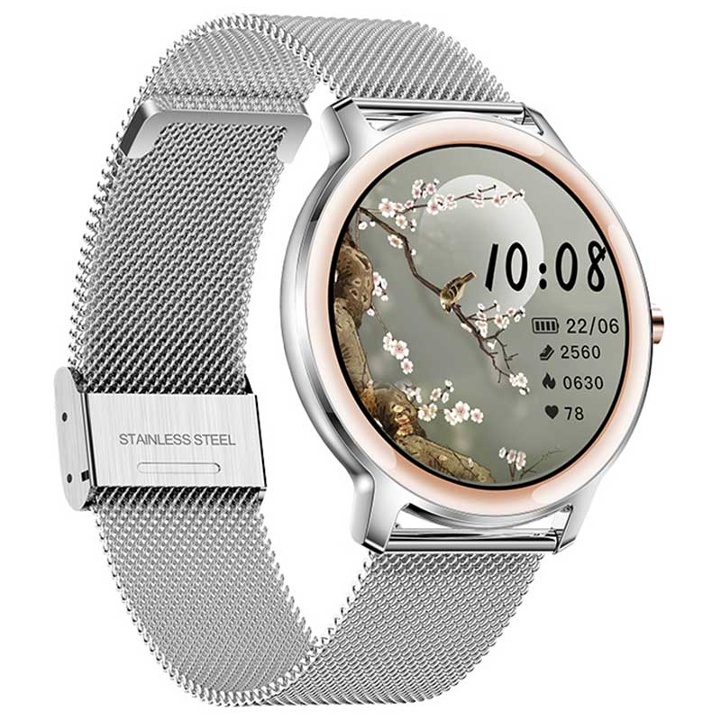 Smart Watch Reloj Unisex Full Touch R18 Pro De Lujo Y Metal