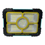 Reflector LED Solar con Power Bank y Efecto Patrulla - Gadgets y Tecnología en Fralugio México — imagen 2 de 5
