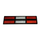 Reflejante Vial Autoadherible Rojo y Blanco 17 cm - Gadgets y Tecnología en Fralugio México — imagen 1 de 6