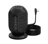 Regleta Torre Multicontacto 3m Estación De Carga Puertos Usb