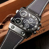 Reloj de Lujo Para Caballero 9315 Acero Inoxidable 3 Maquinas