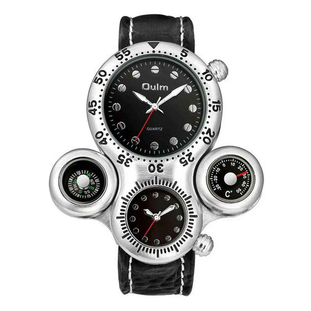Reloj De Lujo Para Caballero Fralugio Hp1149 Dos Máquinas