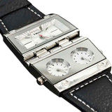 Reloj de Lujo Para Caballero Hp9525 Acero Inoxidable 3 Maquinas