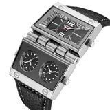 Reloj de Lujo Para Caballero Hp9525 Acero Inoxidable 3 Maquinas